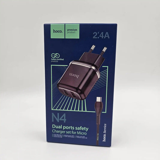 Cargador micro-usb 2.4A HOCO N4