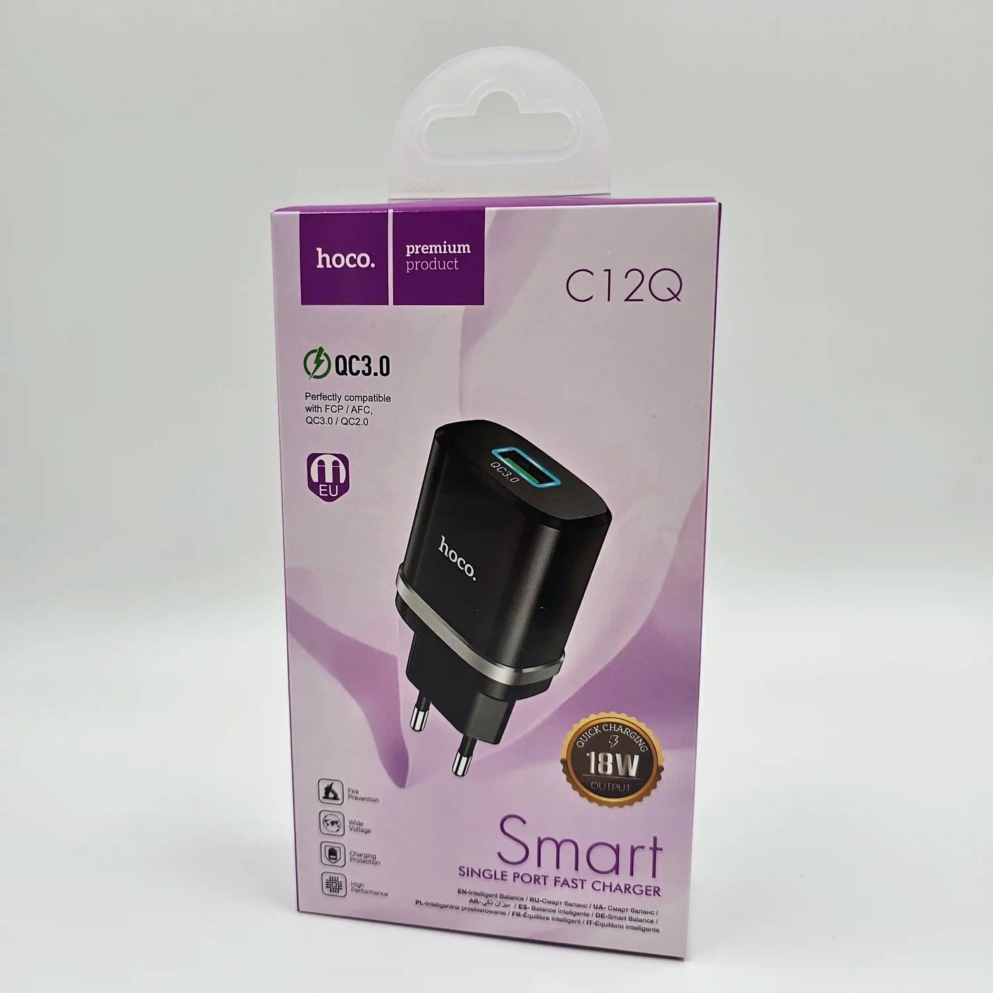 Cargador adaptador 18W HOCO C12Q